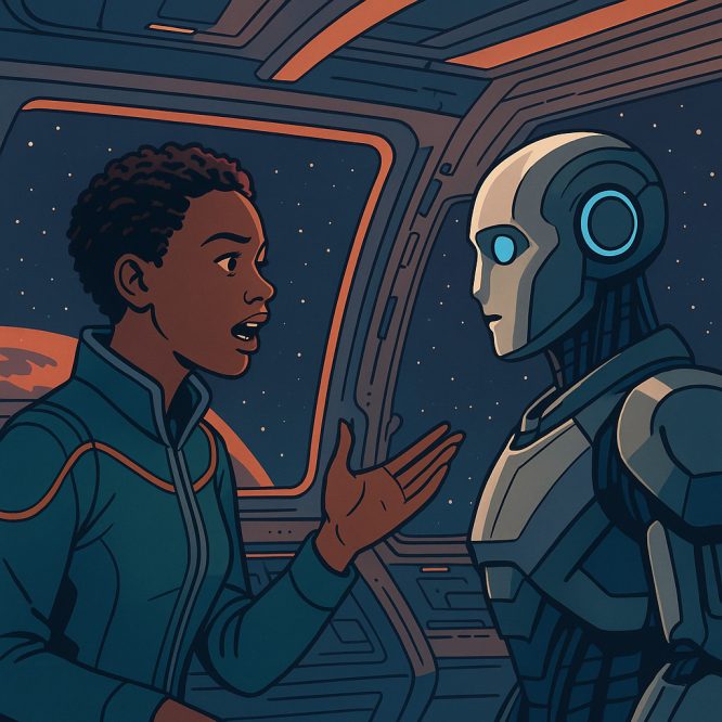 Writing Sci-Fi Dialogue that Doesn’t Sound Robotic
